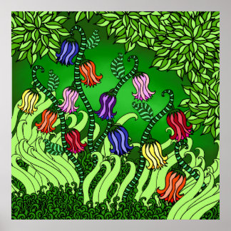 ベルフラワーポスター ポスター