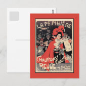 ベルフランスのエポックミュージカルレヴューとヒートアップ ポストカード (正面/裏面)