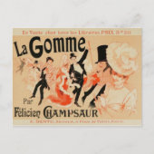 ベルフランスのエポックヴィンテージのポスター ポストカード (正面)