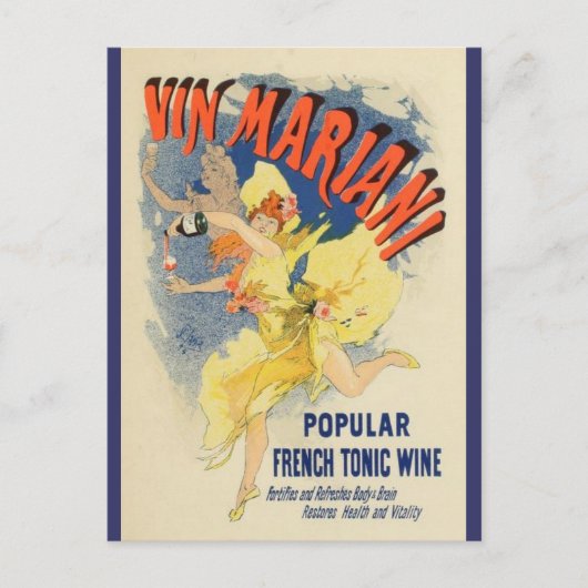 ベルフランスのエポックヴィンテージのポスター ポストカード (正面)