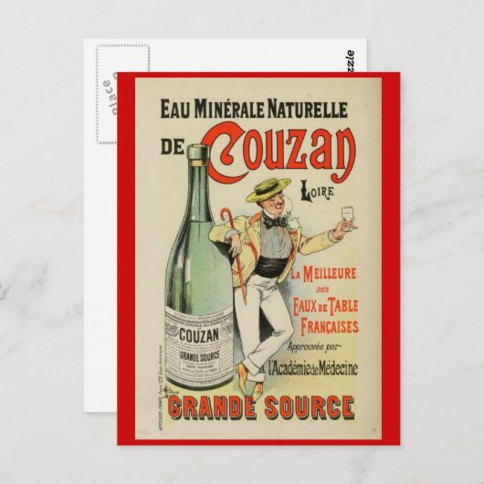 ベルフランスのエポックヴィンテージのポスター ポストカード (正面/裏面)