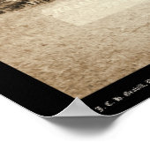 ベルフーシェカウボーラウンドアップSD 1887 ポスター (角)