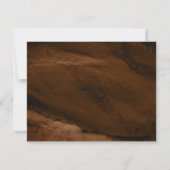 ベルベエレガントットラスト金ゴールドマーブルアゲテゲード ノートカード (裏面)