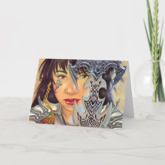 「ベルベットとスチール」グリーティングカード カード