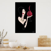 ベルベットのポスター大 ポスター (キッチン)