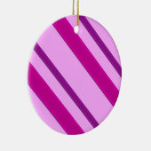 ベルベットのリボン,梅とピンク セラミックオーナメント (右)