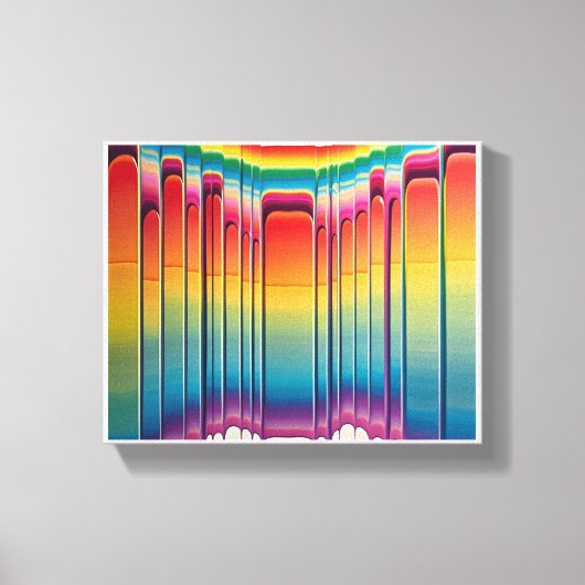 ベルベットの夜 キャンバスプリント (正面)