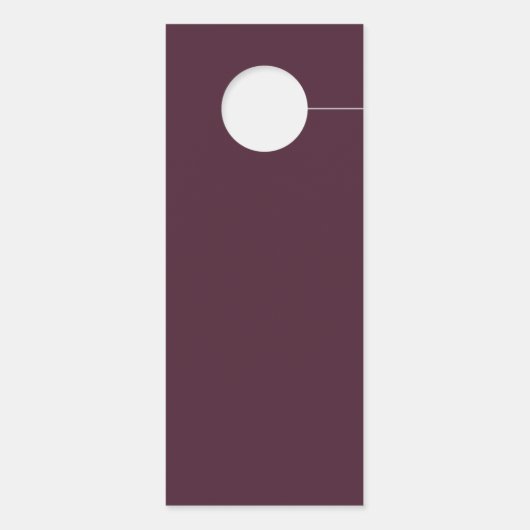 ベルベットはっきりしたマグノリア結婚のゲストは邪魔しない ドアノブサイン (裏面)