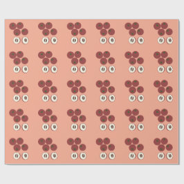 ベルベットアップルラッピングペーパー ラッピングペーパー