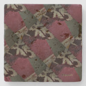 ベルベットキルティング ストーンコースター (正面)