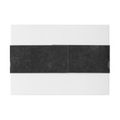 ベルベットグラード |オニキス黒い宝石トーングランジ 招待状ベリーバンド (裏面例)