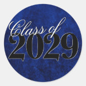 ベルベットグラード |サファイアブルーのダークジュエルトーグランジン ラウンドシール (正面)