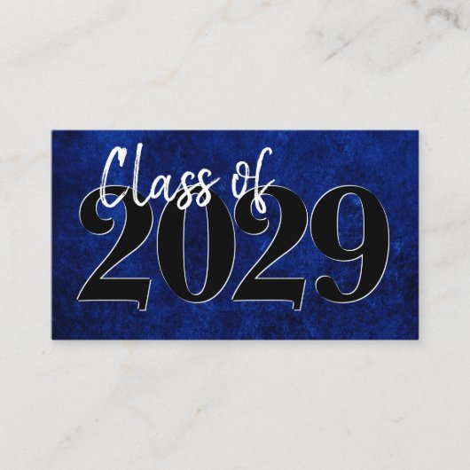 ベルベットグラード |サファイアブルーグランジ発表 コーリングカード (正面)