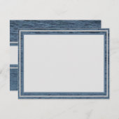 ベルベットシーズフラットサンキューノートカード サンキューカード (正面/裏面)