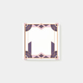 ベルベットナイトジオメトリーアートデコ ポストイット (正面)