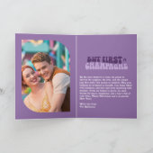 ベルベットバイオレットシャンパンレトロニューイヤーフォト シーズンカード (内部)