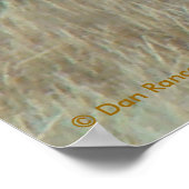 ベルベットヘッドショットのE10ブルエルク ポスター (角)