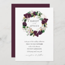 ベルベットマグノリアとアイボリー花リース結婚ズ