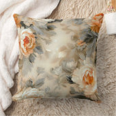 ベルベット秋ウィスパーズボタニカル クッション (ブランケット)