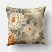 ベルベット秋ウィスパーズボタニカル クッション (裏面)