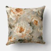 ベルベット秋ウィスパーズボタニカル クッション (裏面)