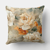 ベルベット秋ウィスパーズボタニカル クッション (裏面)