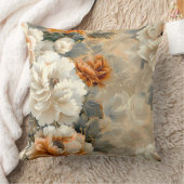 ベルベット秋ウィスパーズボタニカル クッション (ブランケット)