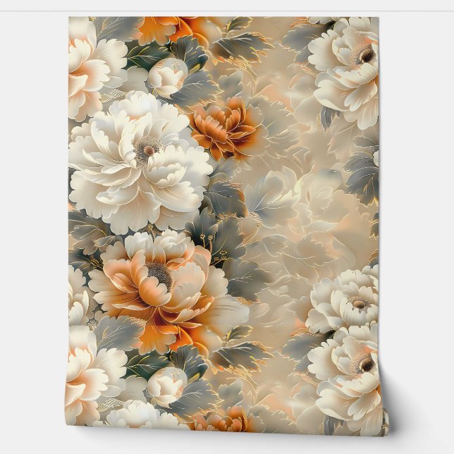 ベルベット秋ウィスパーズボタニカル 壁紙 (ほどく)