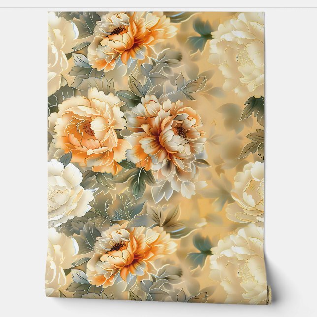 ベルベット秋ウィスパーズボタニカル 壁紙 (ほどく)