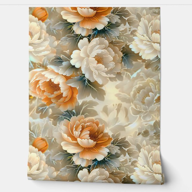 ベルベット秋ウィスパーズボタニカル 壁紙 (ほどく)