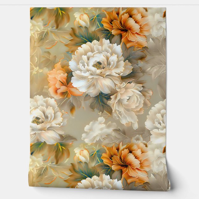 ベルベット秋ウィスパーズボタニカル 壁紙 (ほどく)