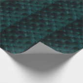 ベルベット緑：マラカイト繊維エレガンス ラッピングペーパー (角)