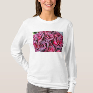 ベルベット美しい長袖Tシャツ Tシャツ