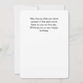 ベルベット誕生日ラブ 招待状 (裏面)