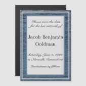 ベルベット·シーズ·マグネティック·セーブ·ザ·デート·カード (正面/裏面)