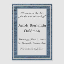 ベルベット·シーズ·マグネティック·セーブ·ザ·デート·カード