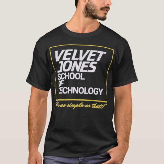 ベルベット・ジョーンズ - 技術学校 Tシャツ (正面)