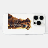 ベルベット・スプレンダーのリーガル・レトリバー Case-Mate iPhoneケース (裏面 (横))