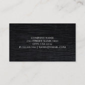 ベルベット |ファッションファブリック 名刺 (裏面)