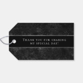 ベルベティオニックスダマスク |ブラックバンピーグランジバロック ギフトタグ (裏面横)