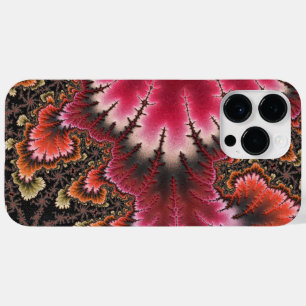 ベルベティソフトロージーフローラルックフラクタル抽象芸術アート Case-Mate iPhone 14 PRO MAXケース
