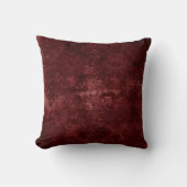 ベルベティヘンナダマスク |赤動揺してグランジ クッション (正面)