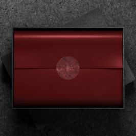 ベルベティヘンナダマスク |赤動揺してグランジ ラウンドシール