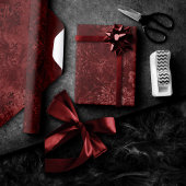 ベルベティヘンナダマスク |赤動揺してグランジ ラッピングペーパー