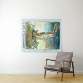 ベルベティーンのウサギのタペストリー タペストリー (インサイチュ(横))