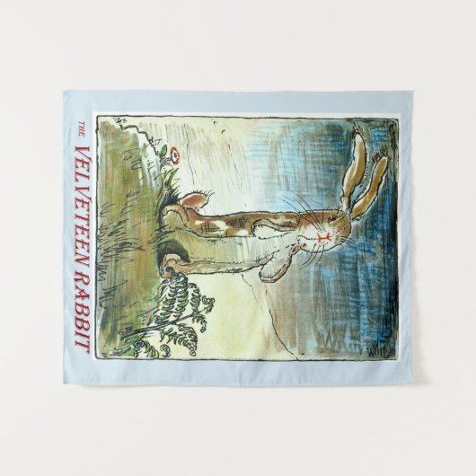 ベルベティーンのウサギのタペストリー タペストリー (正面(横))