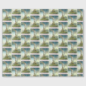 ベルベティーンのウサギの包装紙 ラッピングペーパー (フラット)