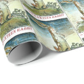 ベルベティーンのウサギの包装紙 ラッピングペーパー (ロールコーナー)