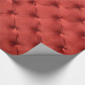 ベルベティーンの赤いcapitoneの質の包装紙 ラッピングペーパー (コーナー)