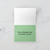 ベルベトファミリーホリデーフォトカード シーズンカード (内部)